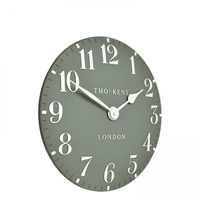 Arabic Wall Clock Seagrass 12in