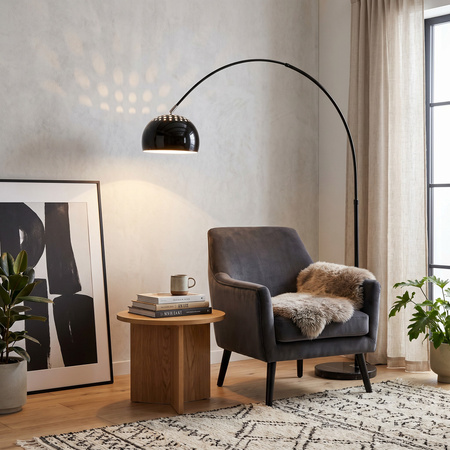 LAMPA STOJĄCA PODŁOGOWA CZARNA AZURRO C1