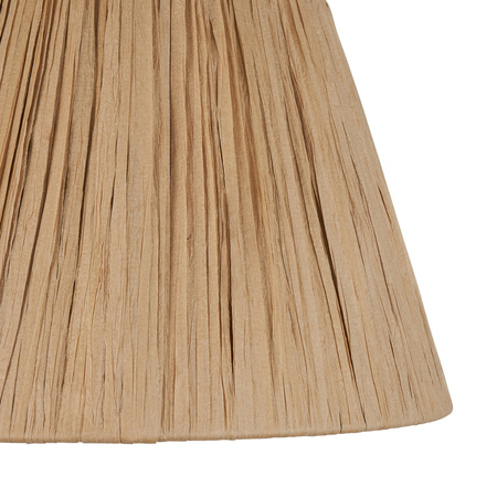 Raffia Tapered Shade Natural 160x140x240mm
