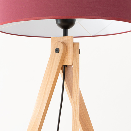 Lampa podłogowa NATT burgund