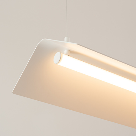 Lampa wisząca ELVA biała LED 3000K