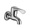 Zawór kulowy ścienny 1/2", chrom
