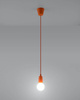 Lampa wisząca DIEGO 1 pomarańczowy