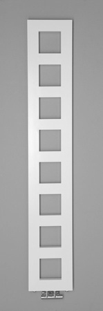 BLOCK grzejnik łazienkowy 280x1750 mm, biały mat