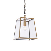 Hurst Pendant Light Antique Brass