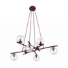 ESSA 8 BURGUNDY TRANSPARENT
