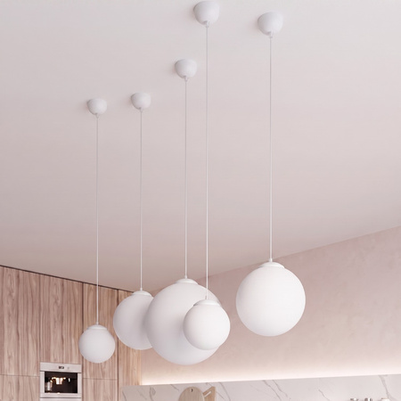 Lampa wisząca UGO 30 biała