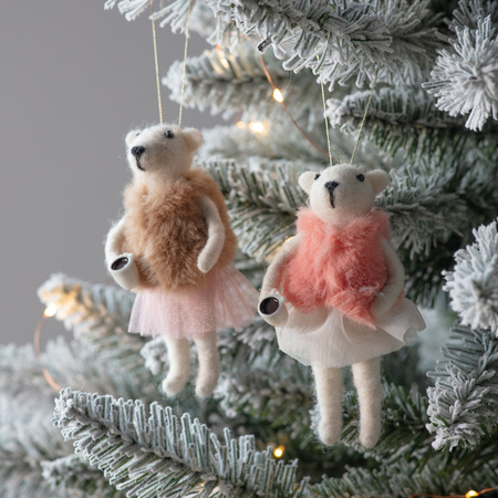 Polar Bears with Cocoa (Set of 2) 60x40x100mm