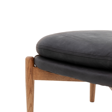 Datsun Footstool Antique Ebony 555x475x395mm