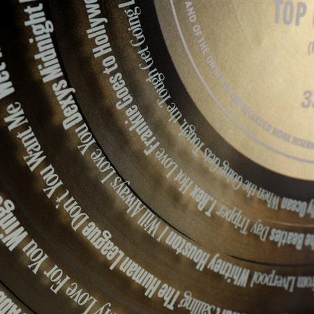 Top of the Pops Framed Art  690x30x690mm