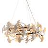 Lampa wisząca BOTANIKA 80 cm -czarna, G9, regulowana, designerska