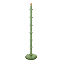 Carnaby Floor Lamp Base Satin Cotswold Green
