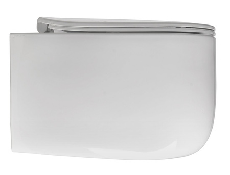 NOLITA WC wiszące, Rimless, 35x55cm, biały