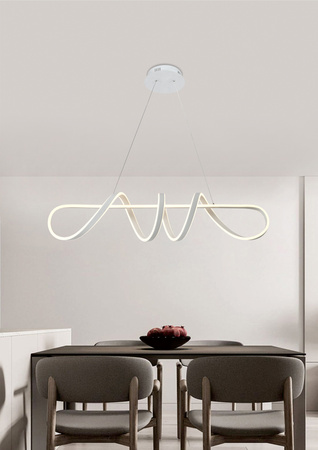 6203-0106L Lampa wisząca LED spiralna TREVANCE duża