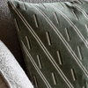 Noa Velvet Cushion Olive 450x450mm