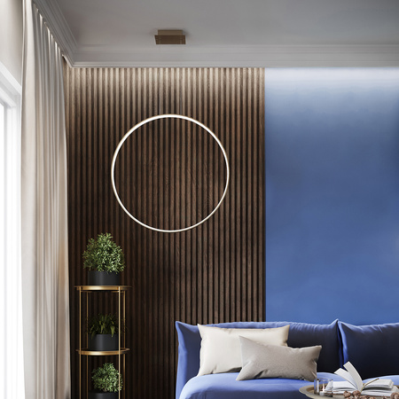 Lampa wisząca RIO 110 złota LED 4000K