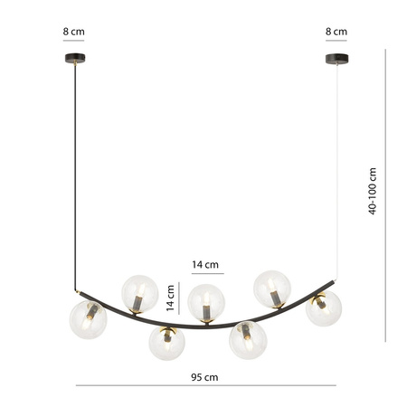RITZ 7 BL TRANSPARENT
