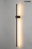 MOOSEE zestaw 2 lamp ściennych OMBRE 120  czarny