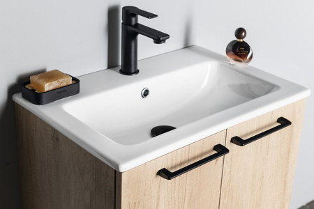 PRACTICO umywalka meblowa ceramiczna 60x40cm, biały