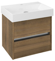 NIRONA szafka umywalkowa 57x51,5x43cm, dąb Sherwood