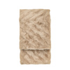 Chevron Rabbit Faux Fur Throw Mink 1300x1700mm