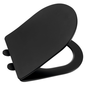 PACO deska WC, SLIM, Soft Close, Easy Take, czarny mat