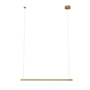 MAXLIGHT P0475D LAMPA WISZĄCA TRIO 1 ZŁOTO SZCZOTKOWANE