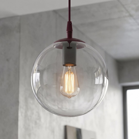 COSMO 1 BURGUNDY TRANSPARENT