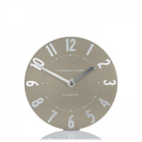Mulberry Mantel Clock Mocha 6in