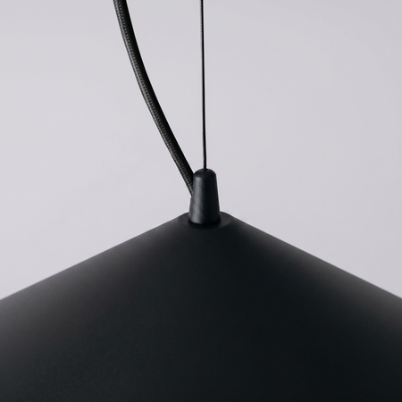 Lampa wisząca FINT czarna LED 3000K