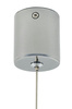 Lampa wisząca ORGANO 60 chromowana - LED, metal