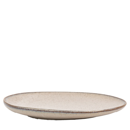 Speckle Glaze Side Plate Oatmeal (4pk)