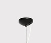 Lampa wisząca ASTRONOMY-3, 175 cm - czarna