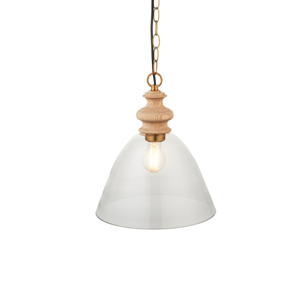 Cotswold 1 Pendant Light Natural Ash