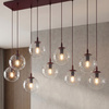 COSMO 9 BURGUNDY TRANSPARENT