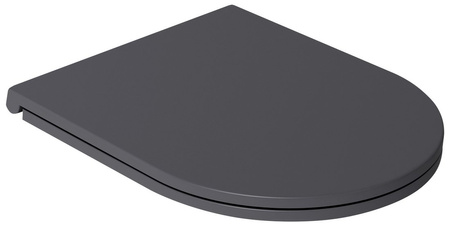 INFINITY Deska WC SLIM, Soft Close, Easy Take, antracyt