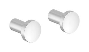 Zen Wieszak na ręczniki – 2 sztuki (Chrom)