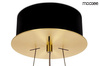 MOOSEE lampa wisząca SATURNUS 70 złota - LED, kryształ, stal szczotkowana