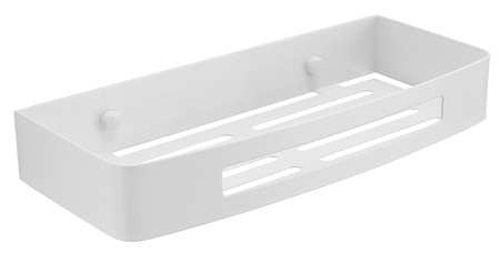 SMART półka do kabiny prysznicowej, 300x45x128 mm, biały mat