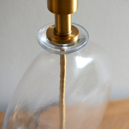 Gideon 1 Table Light Brass