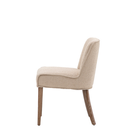 Krzesło Tarnby w kolorze taupe (2 szt.)