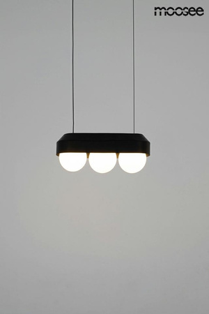 MOOSEE zestaw 2 lamp wiszących DROPS 3 czarny