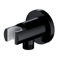 przyłącze kątowe, czarny półmat