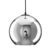 Lampa wisząca MIRROR GLOW - S chrom 25 cm