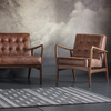 Fotel Humber Vintage Brown Leather