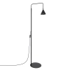 czarny \ Lampa podłogowa