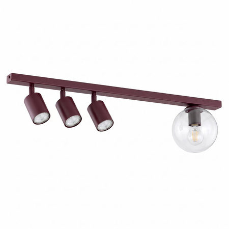 BASTER 4 BURGUNDY TRANSPARENT
