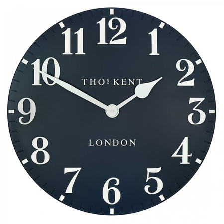 Arabic Wall Clock Ink 20in