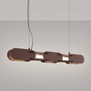 Lampa wisząca CHAIN 91 brązowa LED 4000K