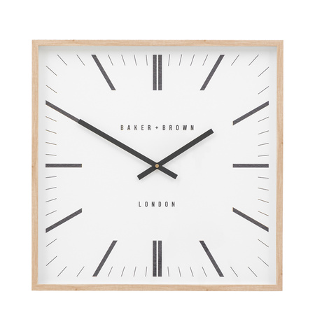 Penhurst Wall Clock Oak 50cm